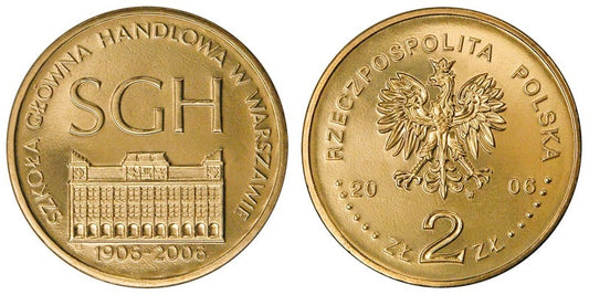 2 zł GN, 100-lecie Szkoły Głównej Handlowej w Warszawie, 2006