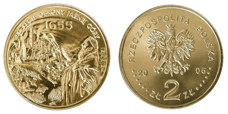 2 zł GN, 350-lecie obrony Jasnej Góry, 2005