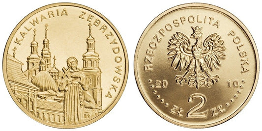 2 zł GN, Miasta w Polsce – Kalwaria Zebrzydowska, 2010